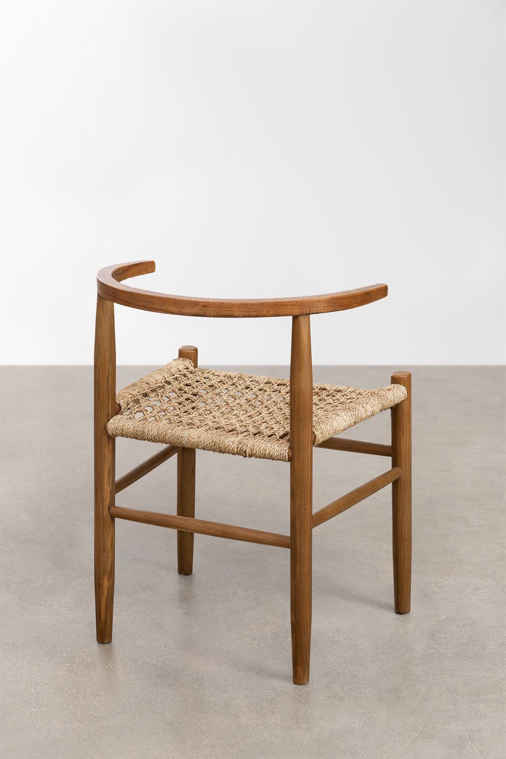 Chaise de salle à manger en bois uish Vintage, image de la galerie 4