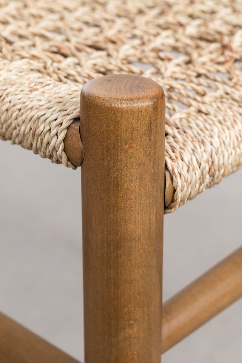 Chaise de salle à manger en bois uish Vintage, image de la galerie 6