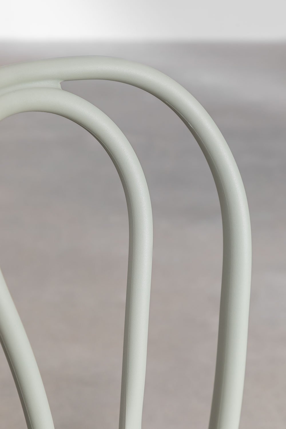 Pack de 4 chaises de jardin empilables en polypropylène Mizzi, image de la galerie 5