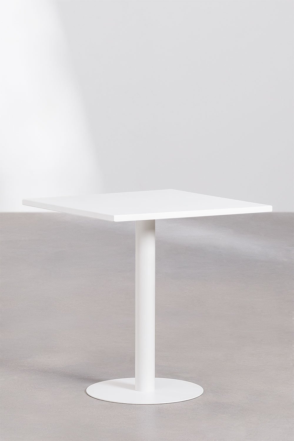 Table de jardin carrée en métal (70x70 cm) Mizzi, image de la galerie 1