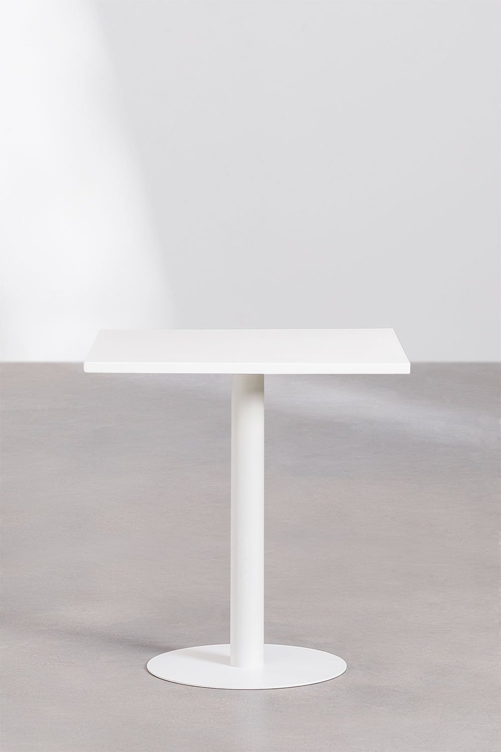 Table de jardin carrée en métal (70x70 cm) Mizzi, image de la galerie 2