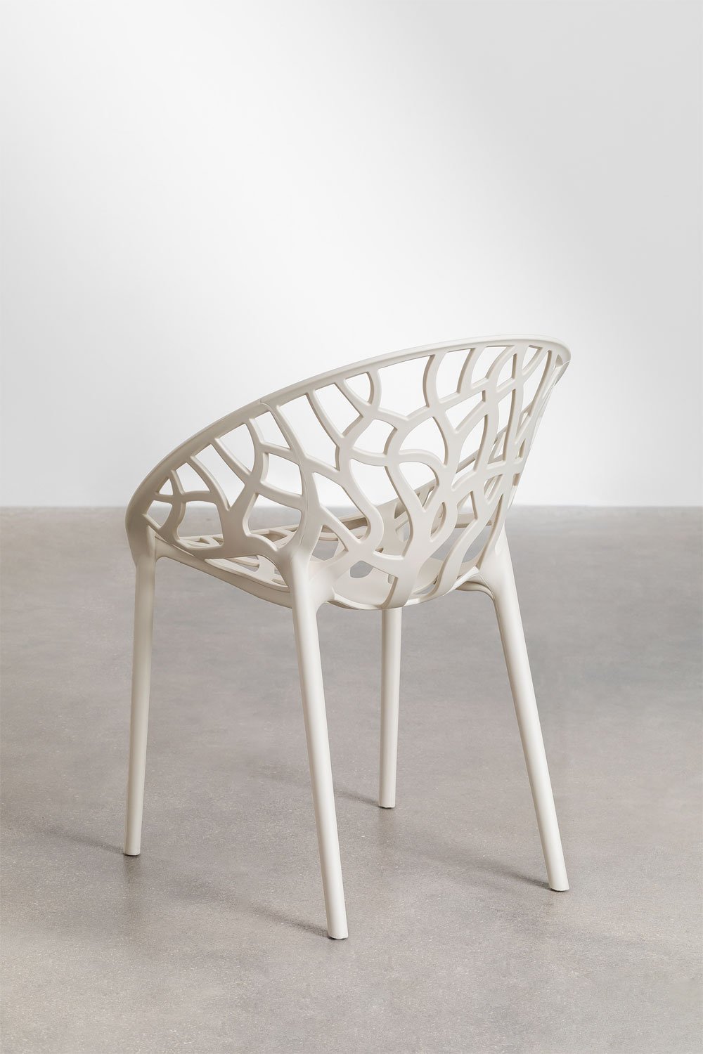 Chaise de salle à manger empilable en polypropylène Ores, image de la galerie 4