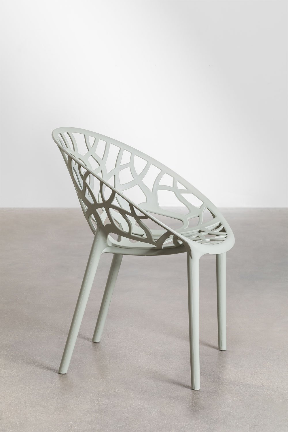 Pack de 2 chaises de salle à manger empilables en polypropylène Ores, image de la galerie 3