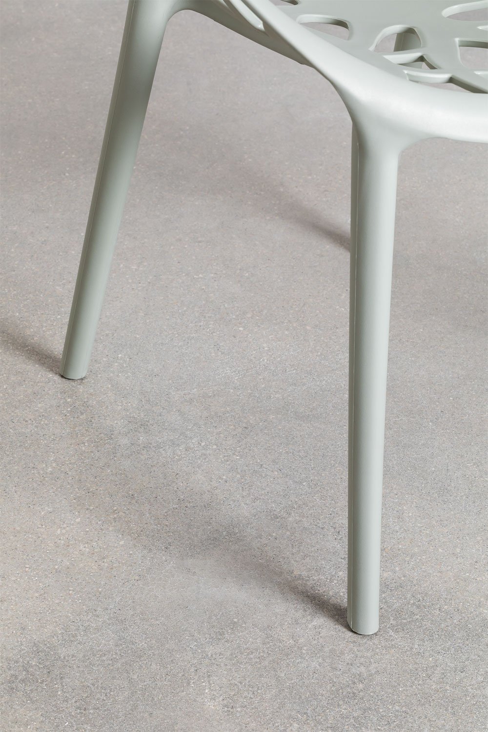 Pack de 2 chaises de salle à manger empilables en polypropylène Ores, image de la galerie 6