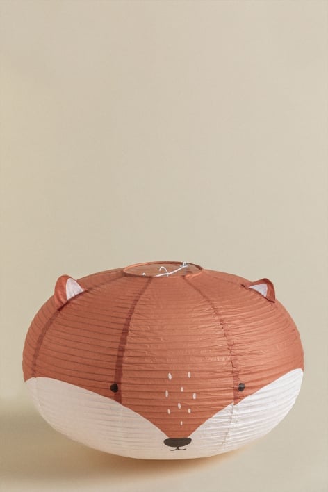 Abat-jour en papier de riz pour enfants Mignod