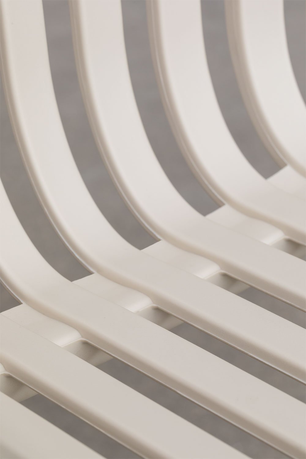 Lot de 2 chaises de jardin Wendell en polypropylène avec accoudoirs, image de la galerie 8