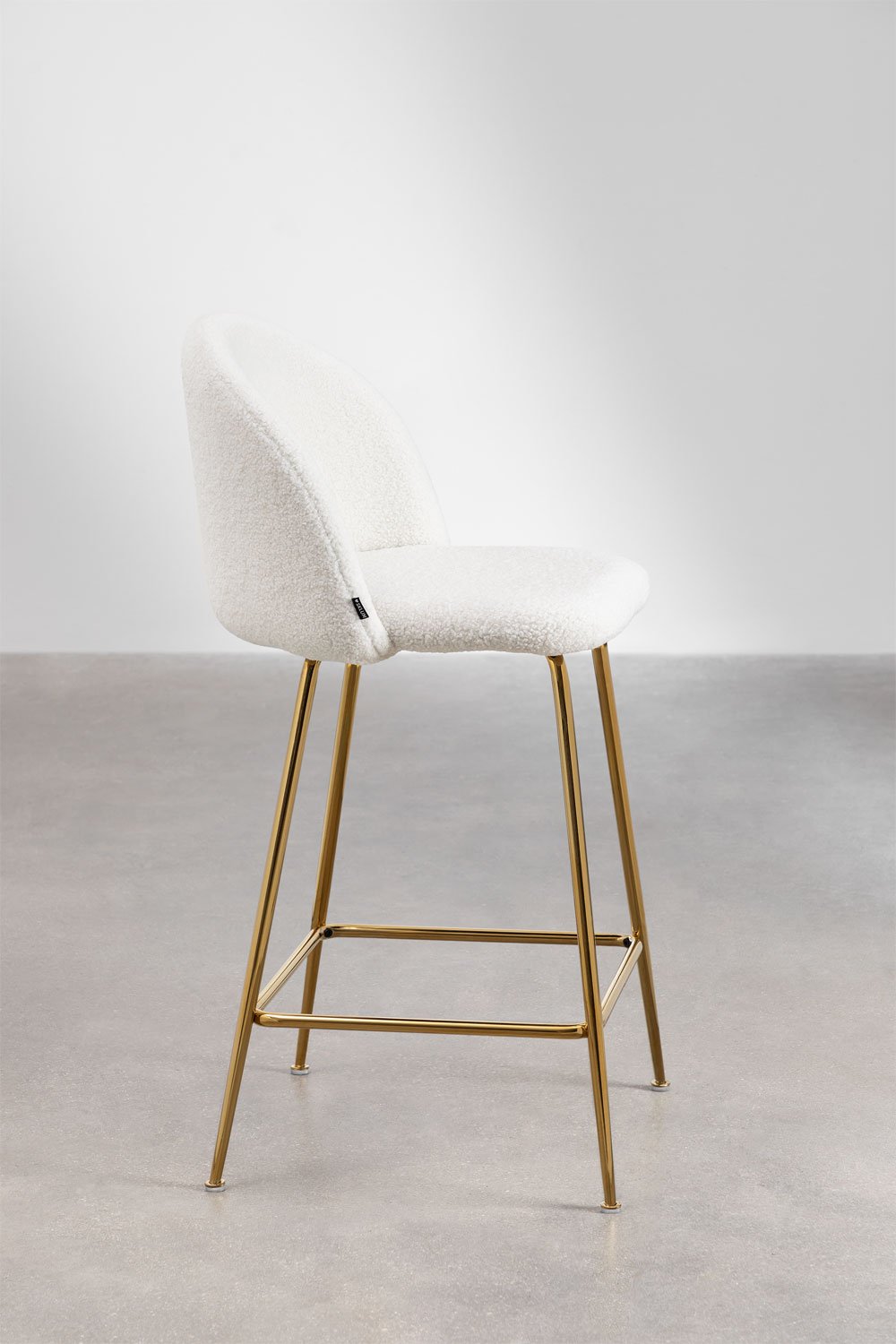 Tabouret haut en chenille Kana Design, image de la galerie 2