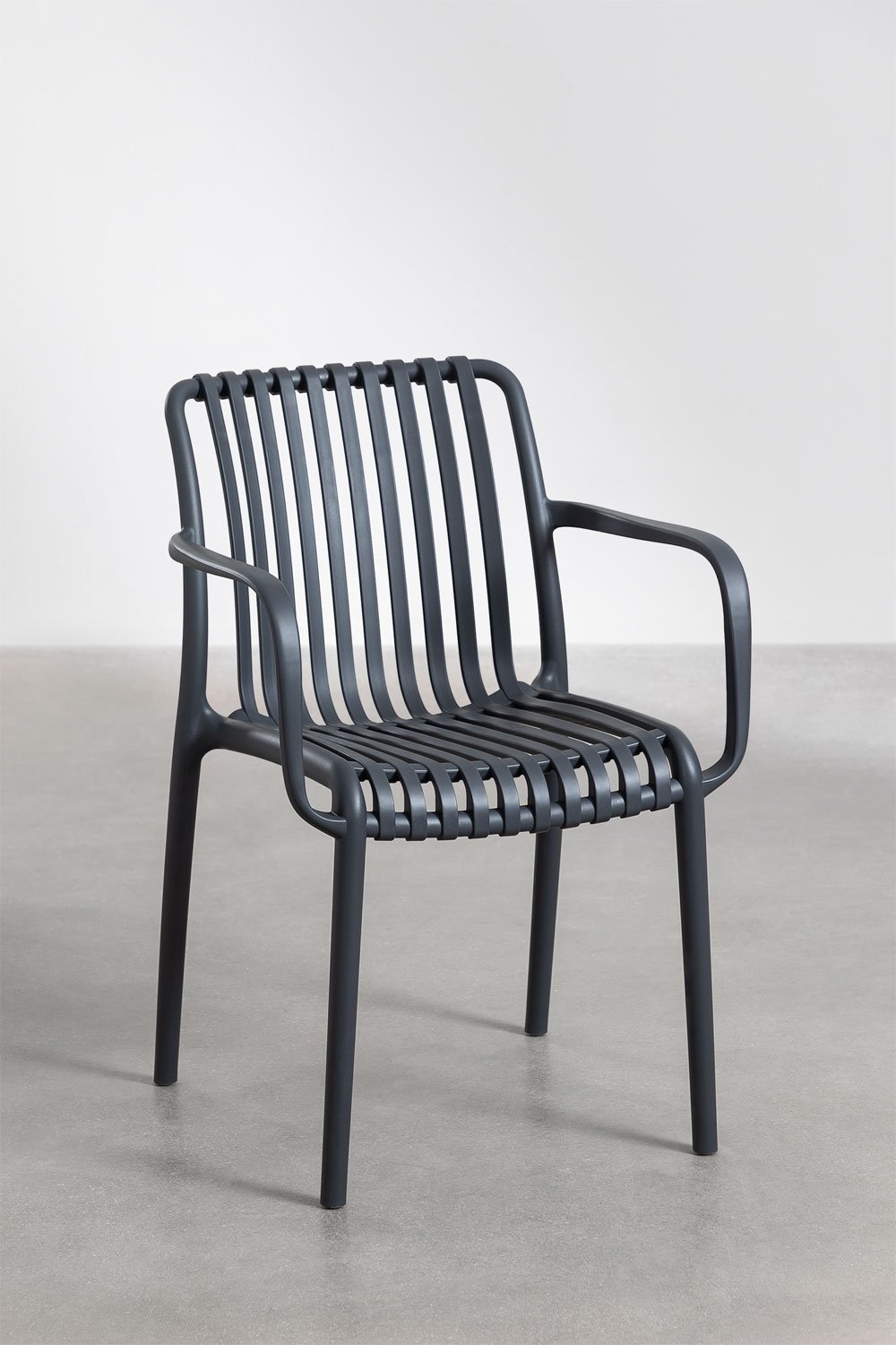 Pack de 2 chaises de salle à manger Wendell avec accoudoirs, image de la galerie 2