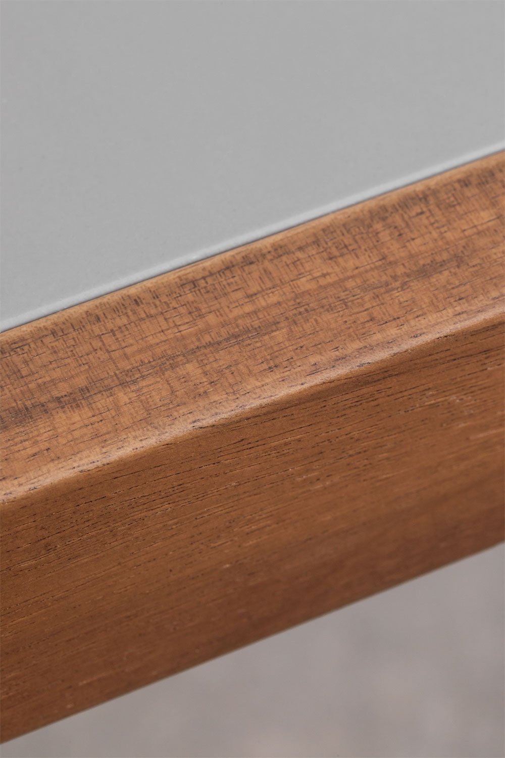 Table basse de jardin en ciment et bois d'acacia Gamila, image de la galerie 5