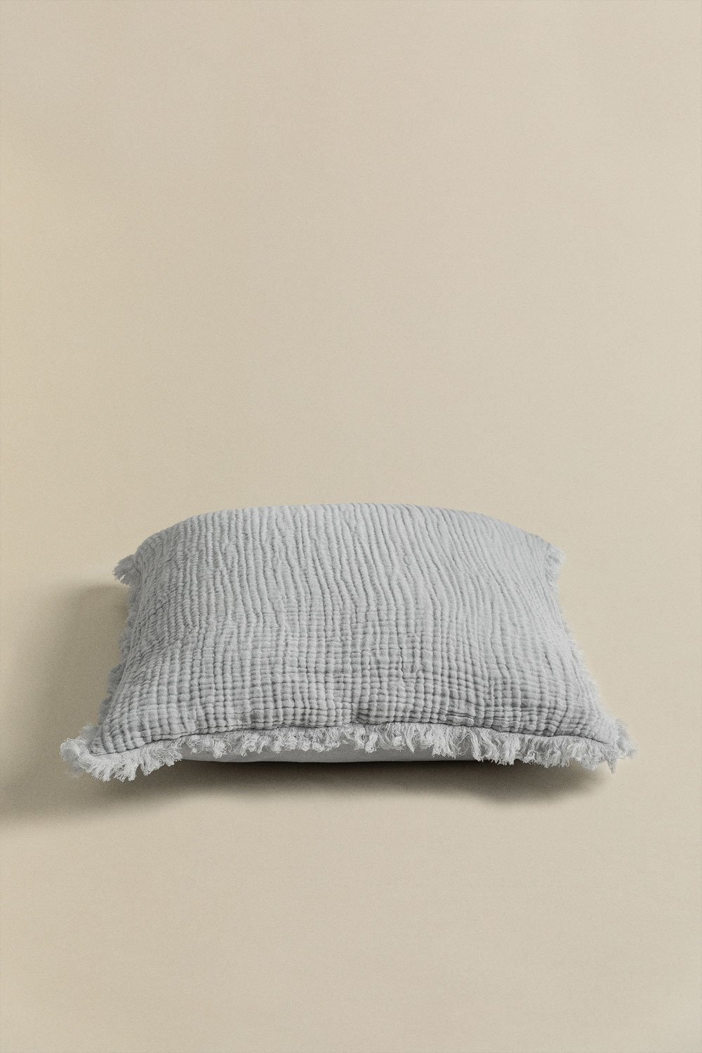 Coussin carré 45x45 cm en gaze de coton Jobert, image de la galerie 3