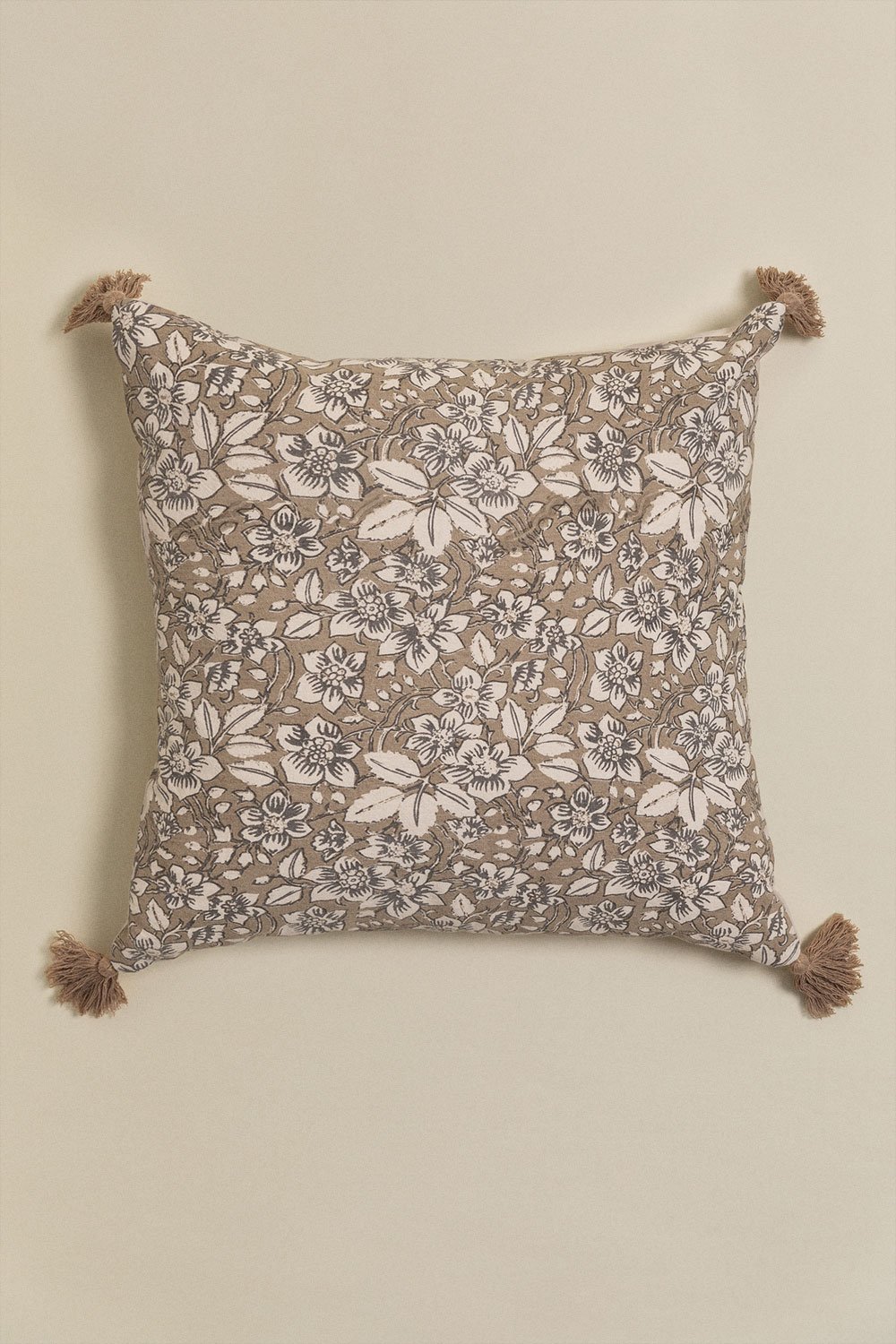 Coussin carré en coton (45x45 cm) Odilon, image de la galerie 3