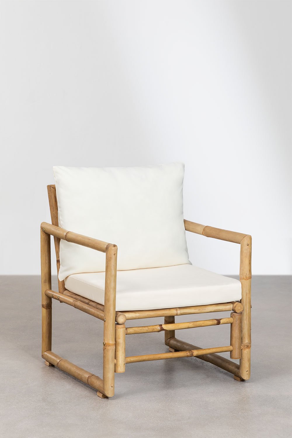 Fauteuil de jardin en bambou Livayna, image de la galerie 2