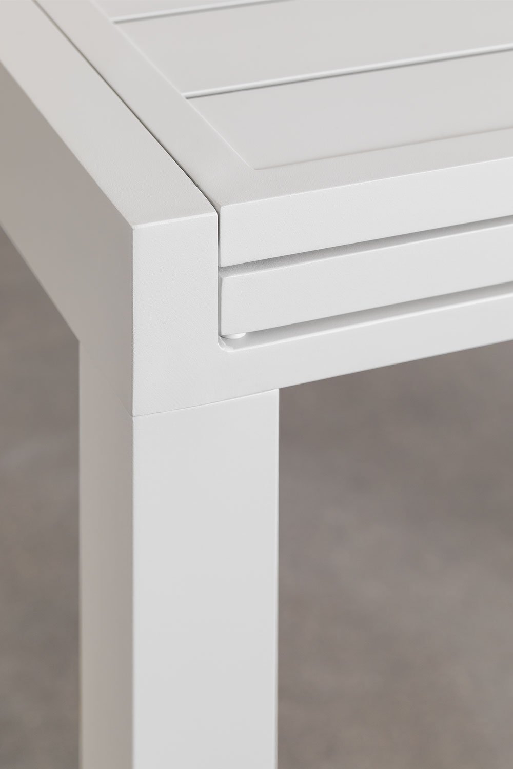 Table de jardin extensible en aluminium Starmi 90-180x90 cm, image de la galerie 8