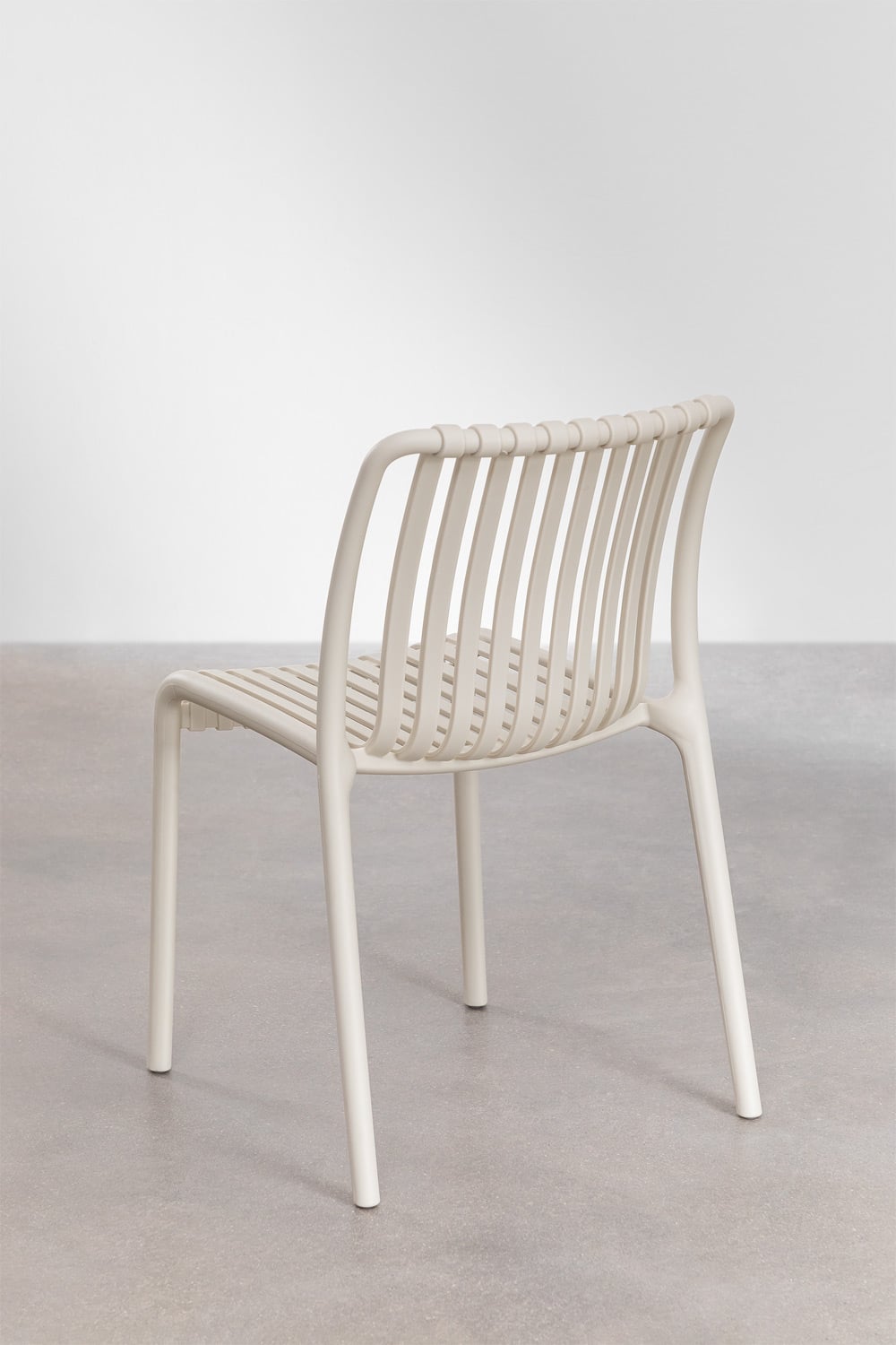 Lot de 2 chaises de jardin empilables en polypropylène Wendell, image de la galerie 4