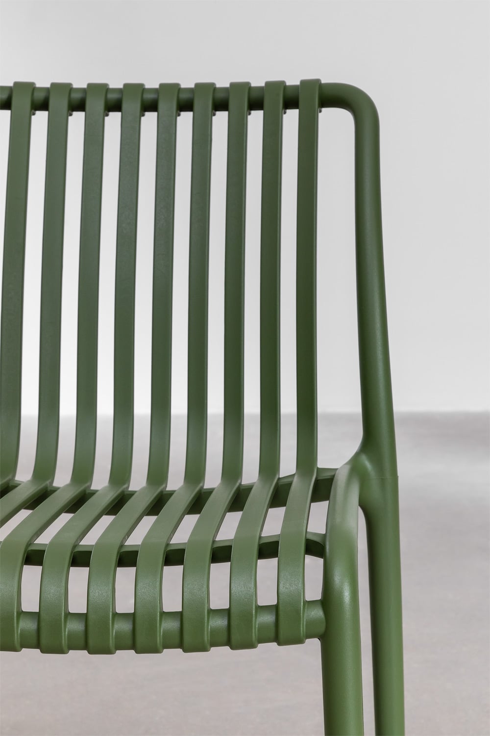 Lot de 4 chaises de jardin empilables Wendell en polypropylène, image de la galerie 5