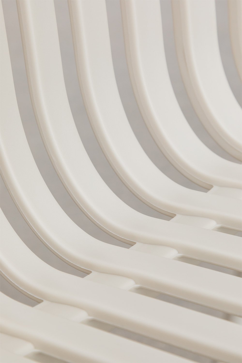 Pack de 2 chaises de salle à manger empilables en polypropylène Wendell, image de la galerie 7