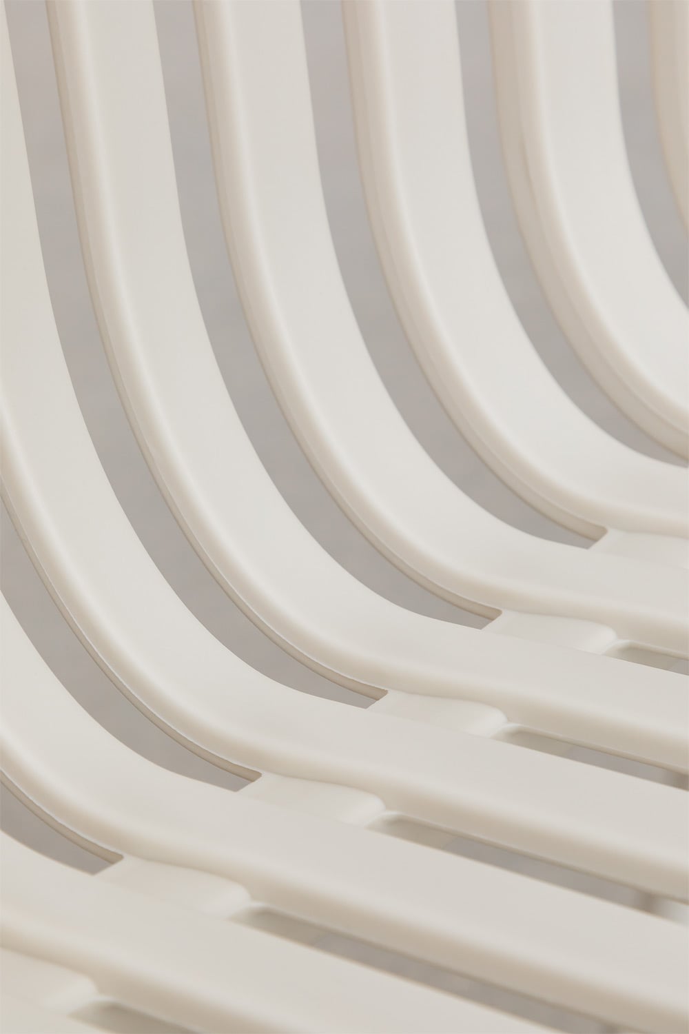 Pack de 4 chaises de salle à manger empilables en polypropylène Wendell, image de la galerie 7