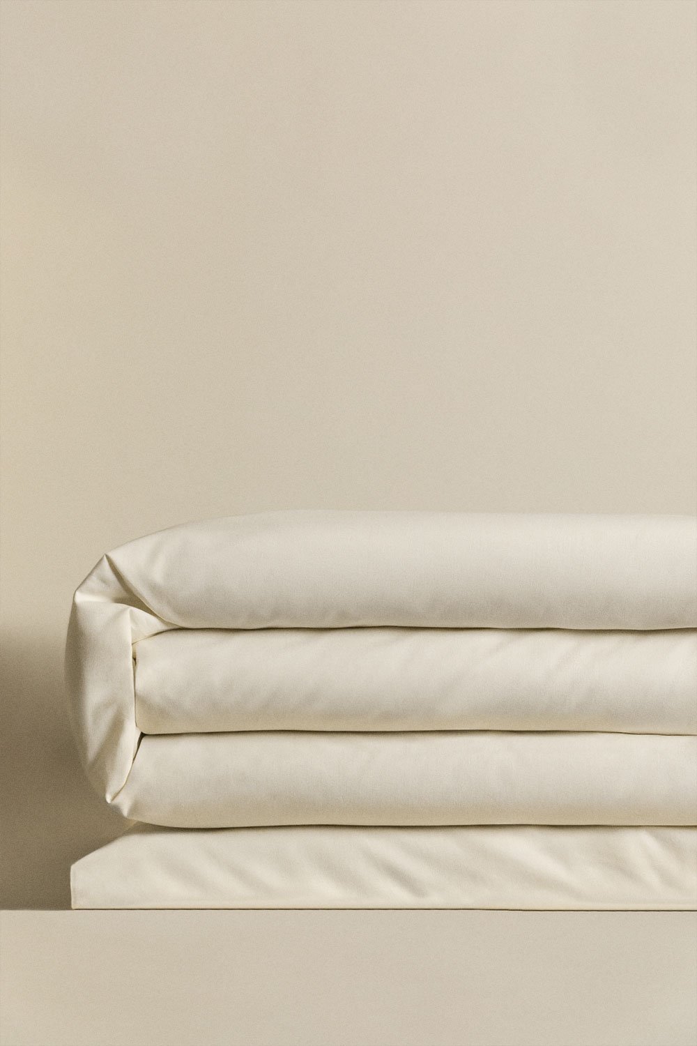 Housse de couette en coton percale 180 fils pour lit 90 cm Agassi, image de la galerie 2