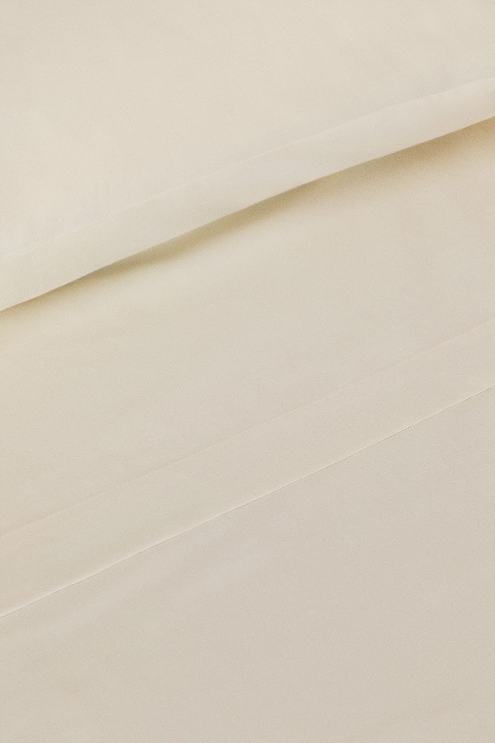 Drap plat en coton percale 180 fils pour lit 90 cm Agassi, image de la galerie 2