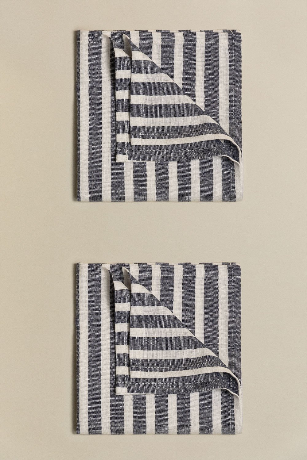 Set de 2 serviettes en coton Otorvi, image de la galerie 3