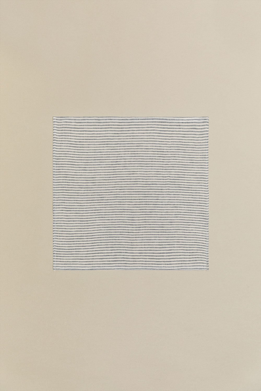 Set de 2 serviettes en lin et coton Karepa, image de la galerie 4