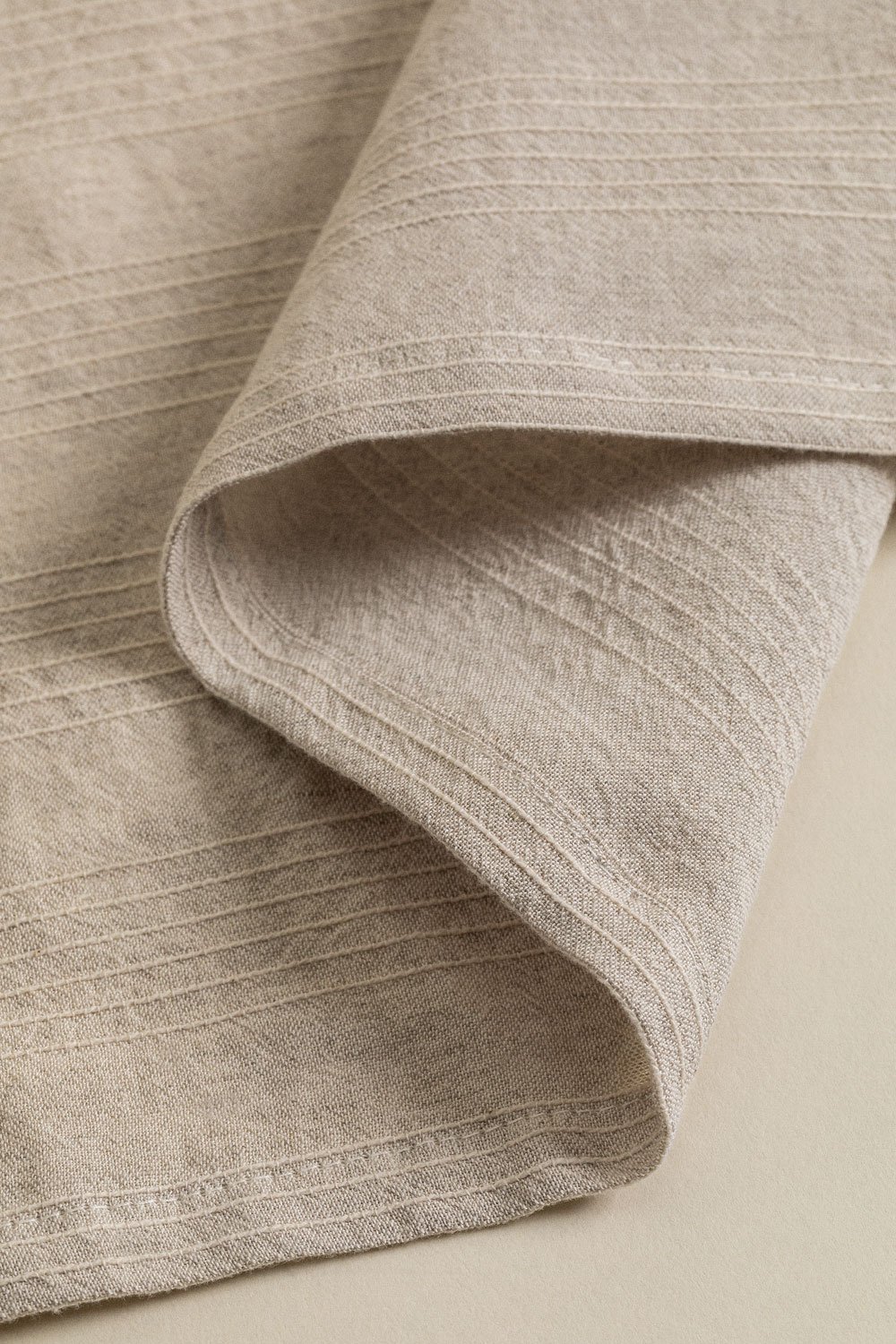 Set de 2 serviettes en lin et coton Juisit, image de la galerie 5