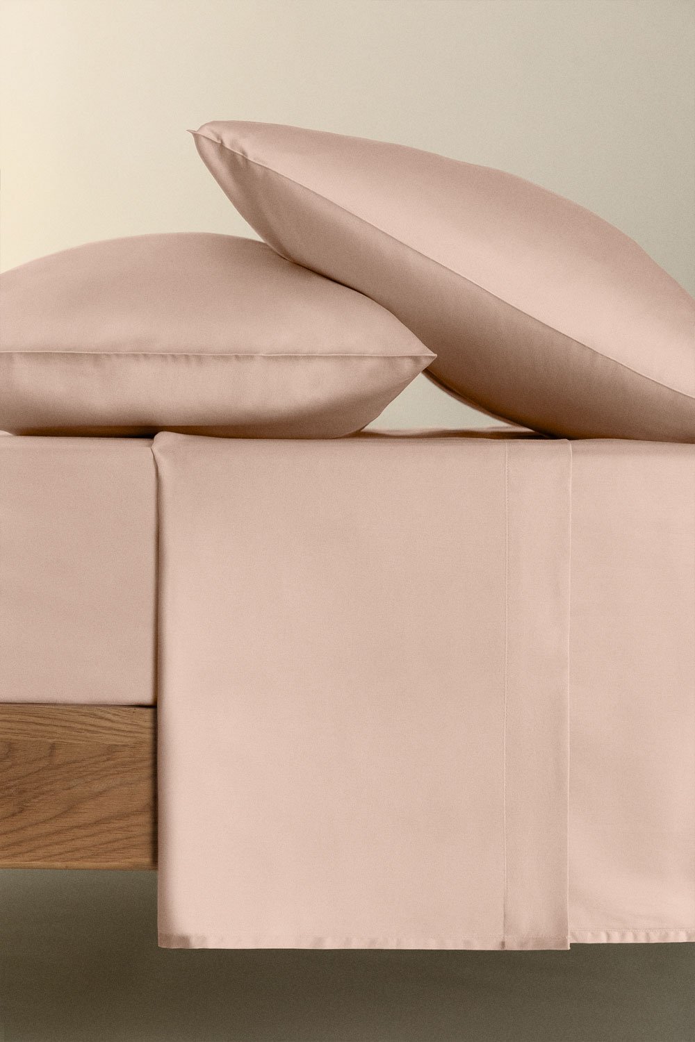 Drap plat en satin 300 fils Sampras, image de la galerie 5