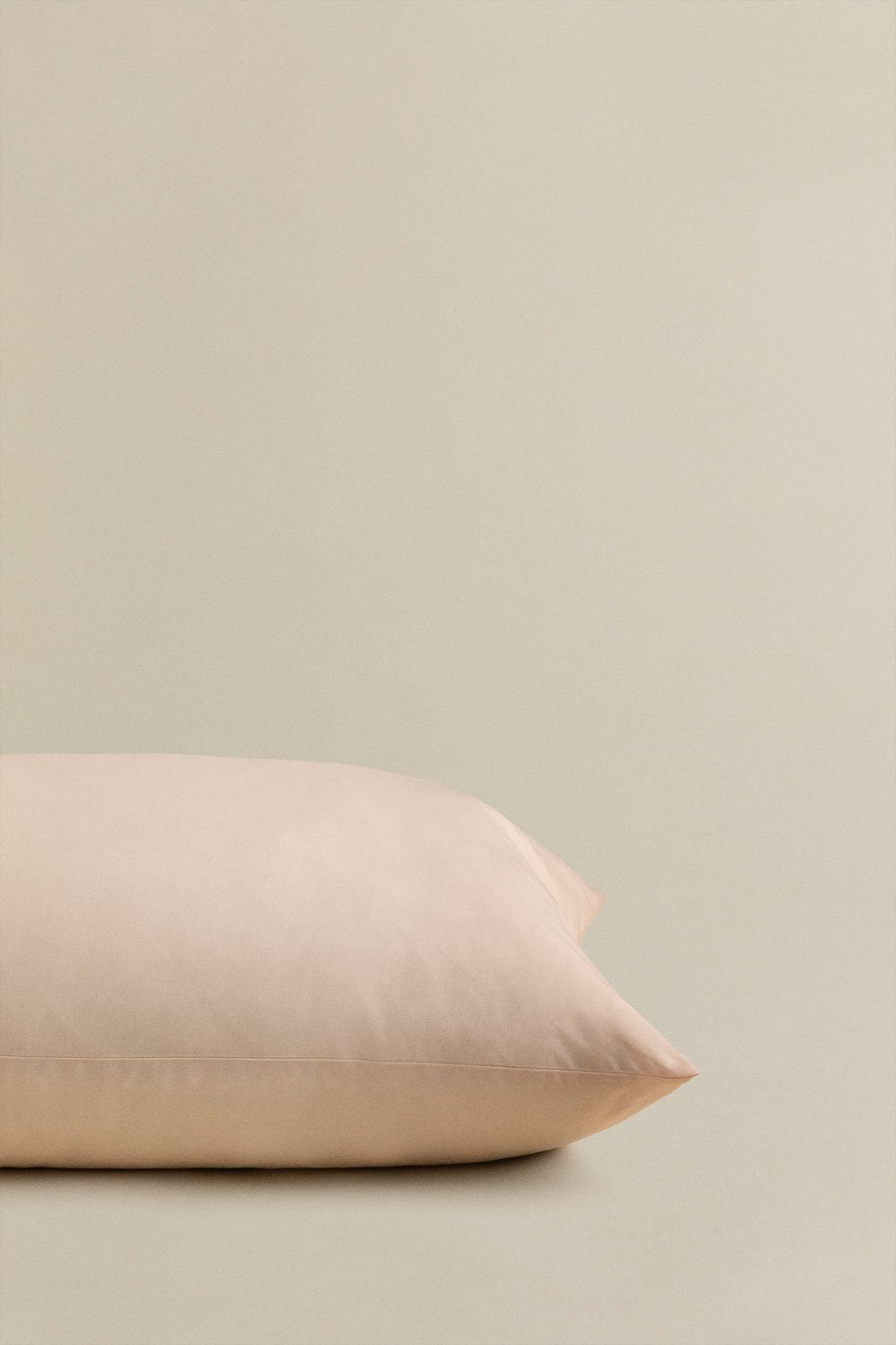 Taie d'oreiller en percale de coton 180 fils Agassi, image de la galerie 4