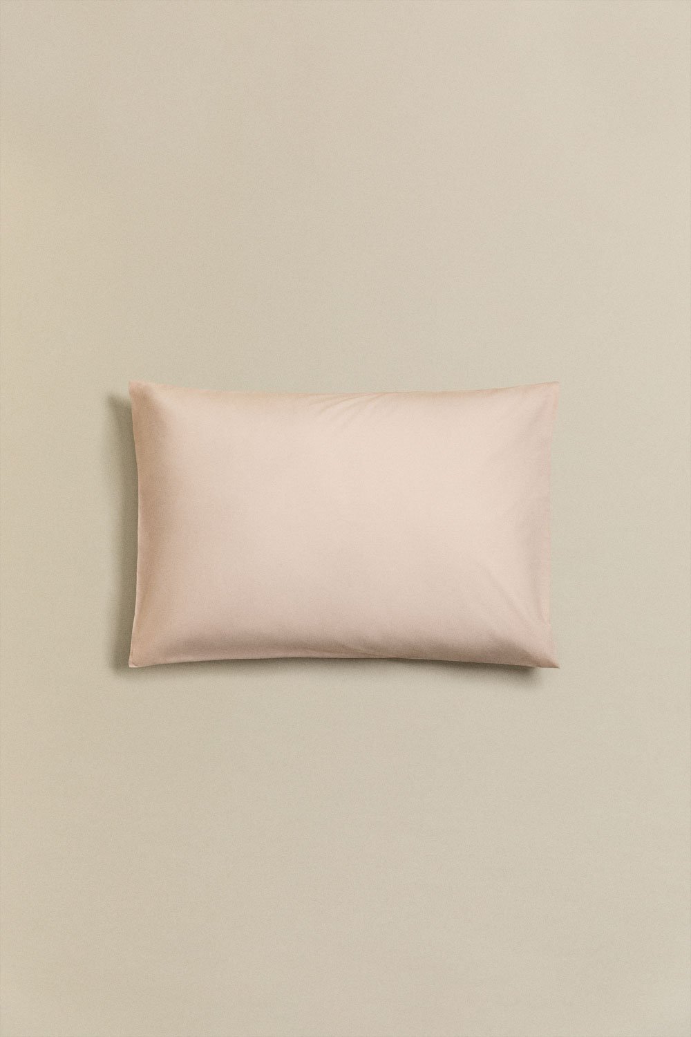 Taie d'oreiller en percale de coton 180 fils Agassi, image de la galerie 2