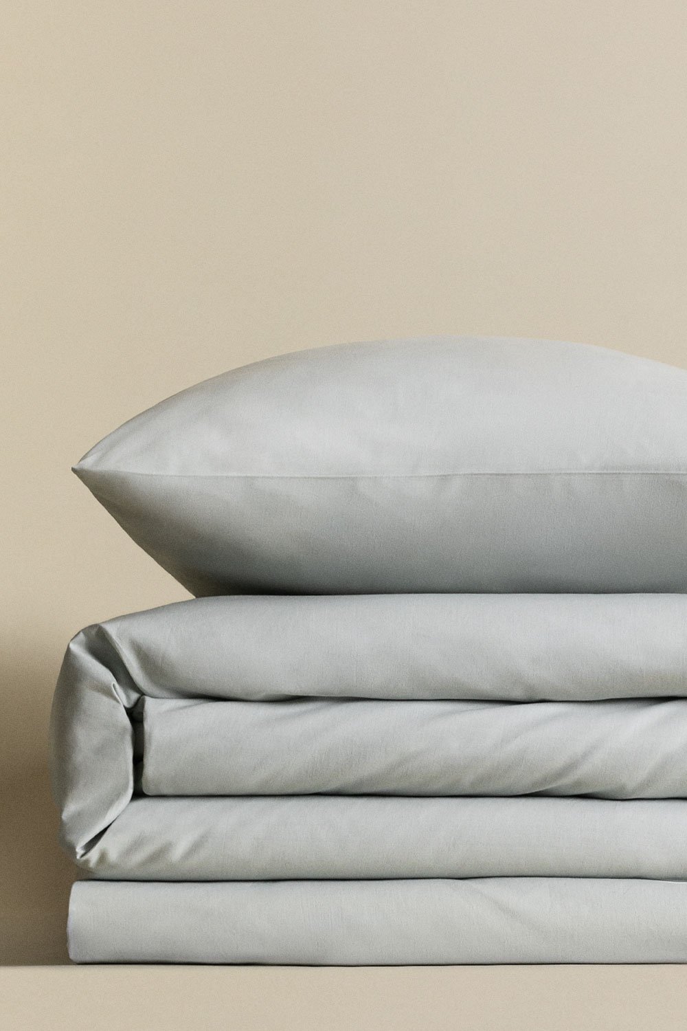 Taie d'oreiller en percale de coton 180 fils Agassi, image de la galerie 6