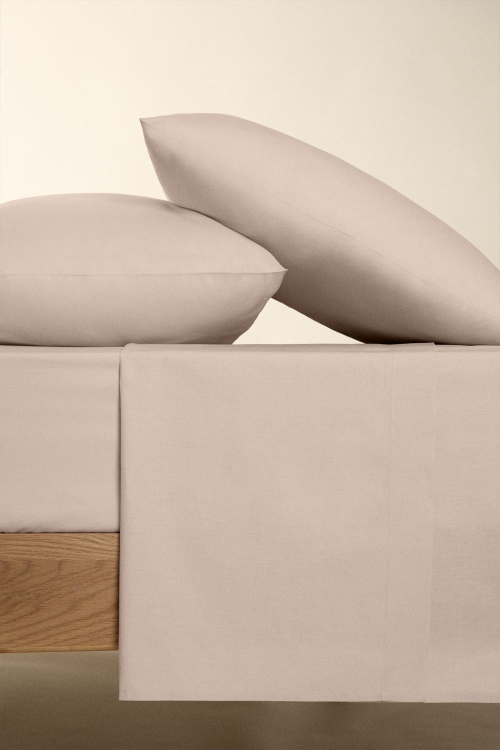 Drap plat en percale de coton 180 fils Lesia, image de la galerie 6