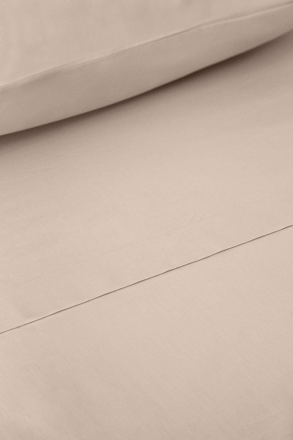 Drap plat en percale de coton 180 fils Lesia, image de la galerie 2
