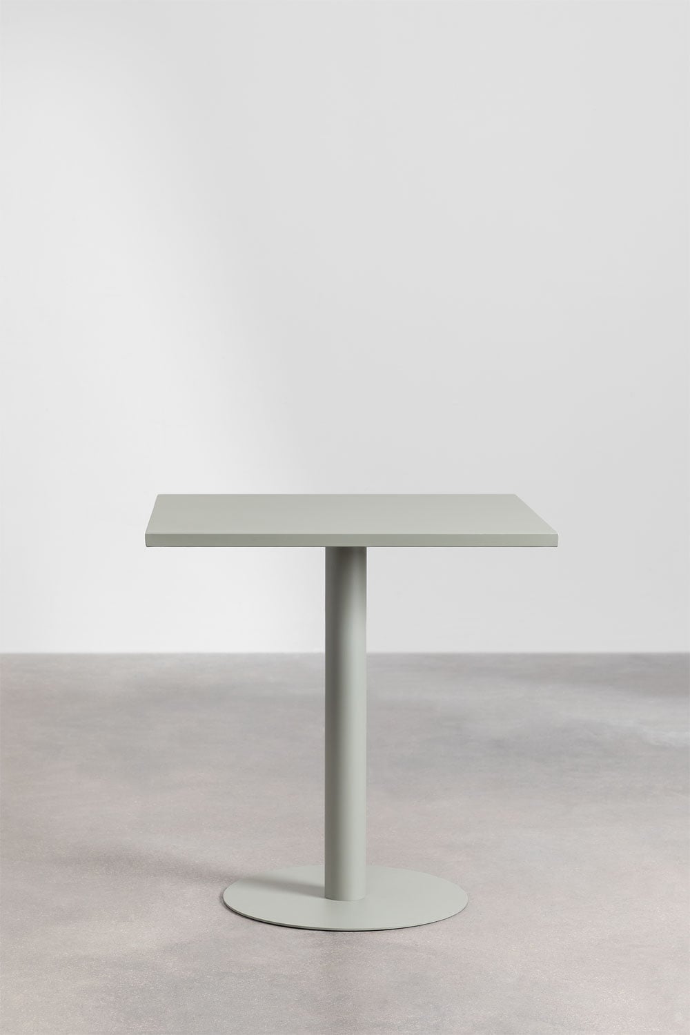 Table de cuisine carrée 70x70 cm en fer Mizzi, image de la galerie 3