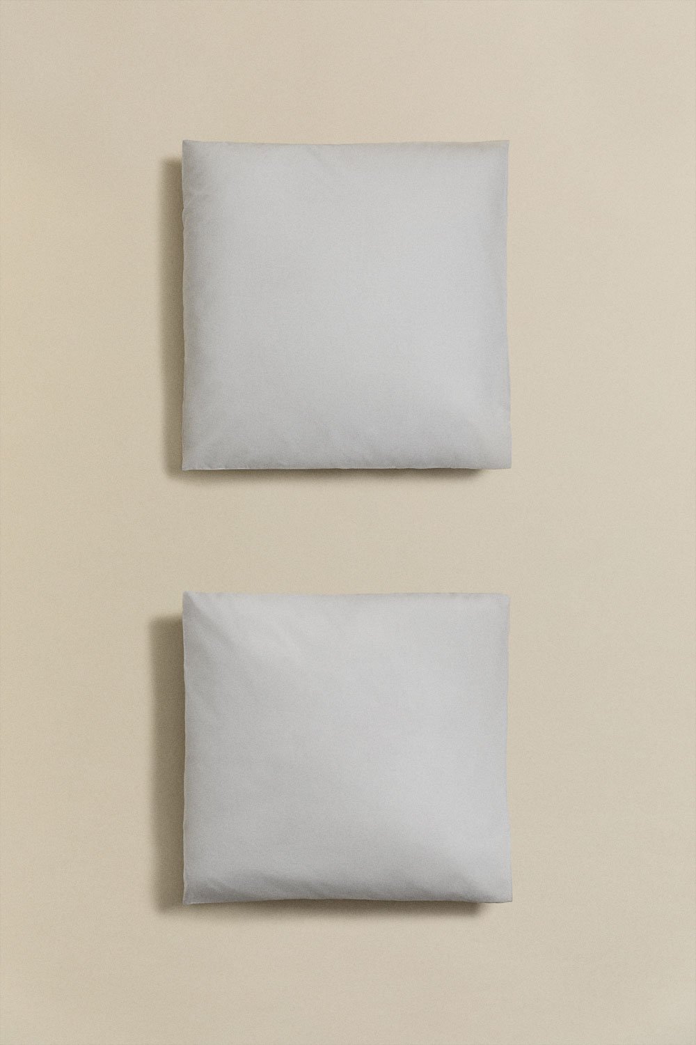 Lot de 2 taies d'oreiller en percale de coton Lesia 180 fils, image de la galerie 2