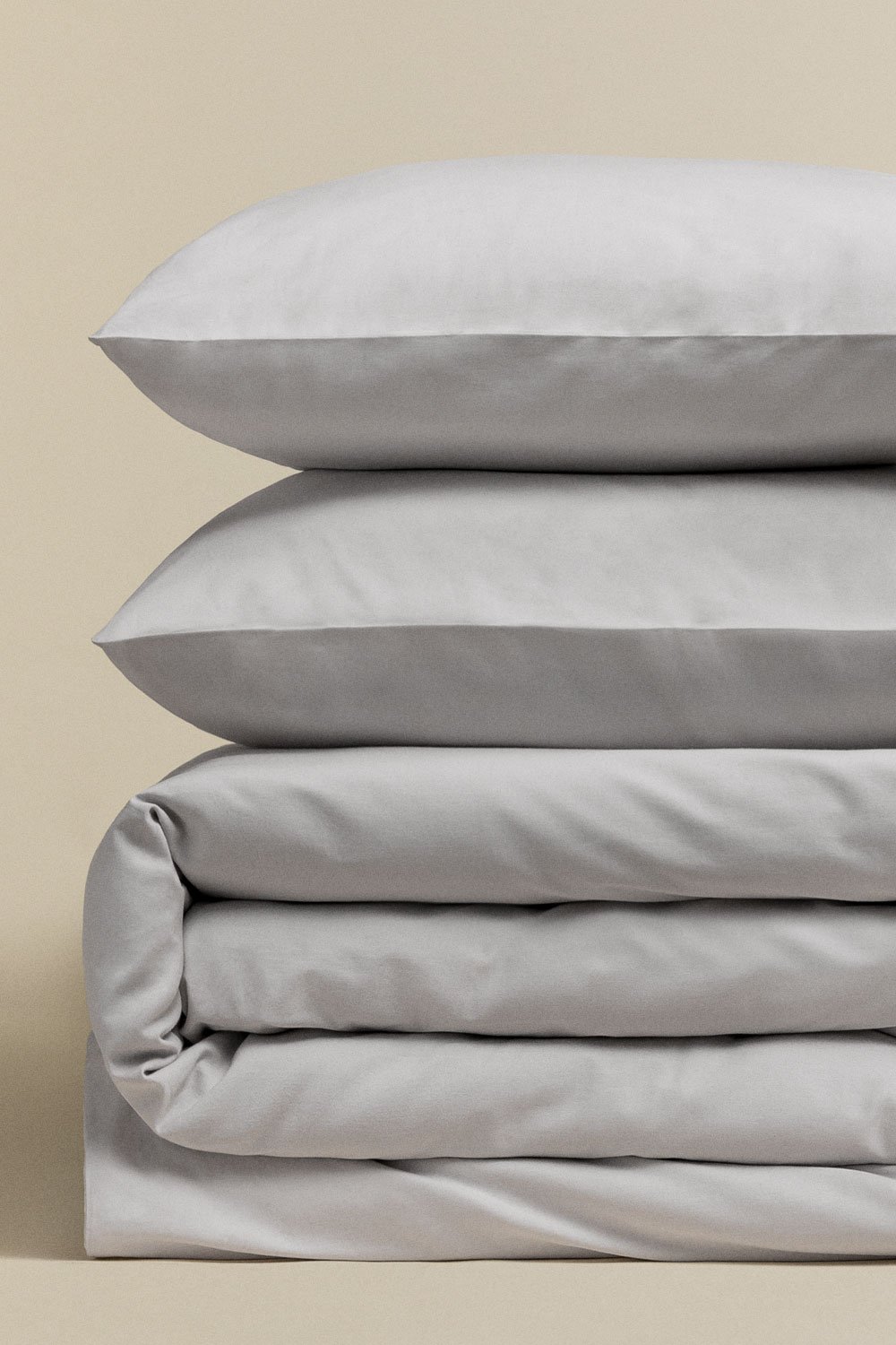 Lot de 2 taies d'oreiller en percale de coton Lesia 180 fils, image de la galerie 5