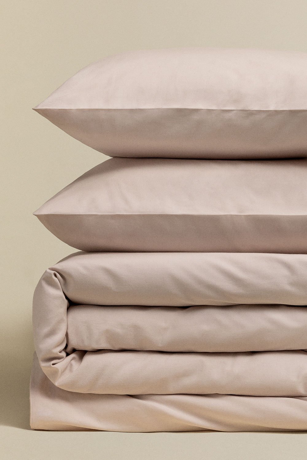 Lot de 2 taies d'oreiller en percale de coton Lesia 180 fils, image de la galerie 5