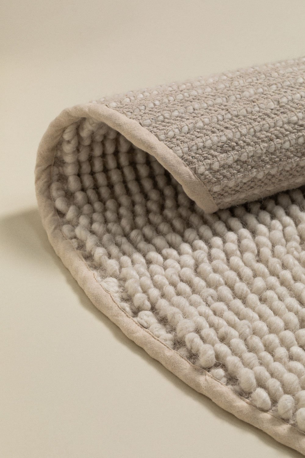 Tapis rond en coton Rambin, image de la galerie 3