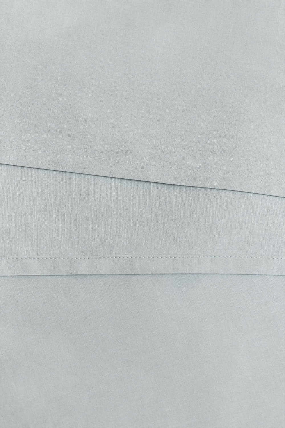 Drap plat en percale de coton 180 fils pour lit de 90 cm Agassi, image de la galerie 3