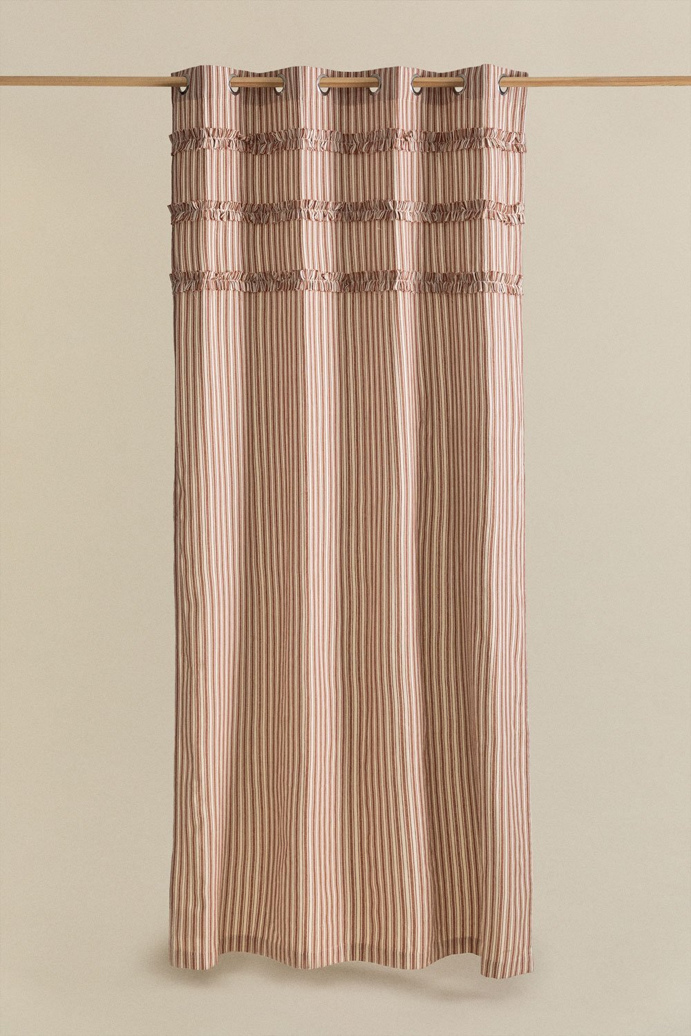 Rideau en coton (140x260 cm) Mogrena, image de la galerie 1