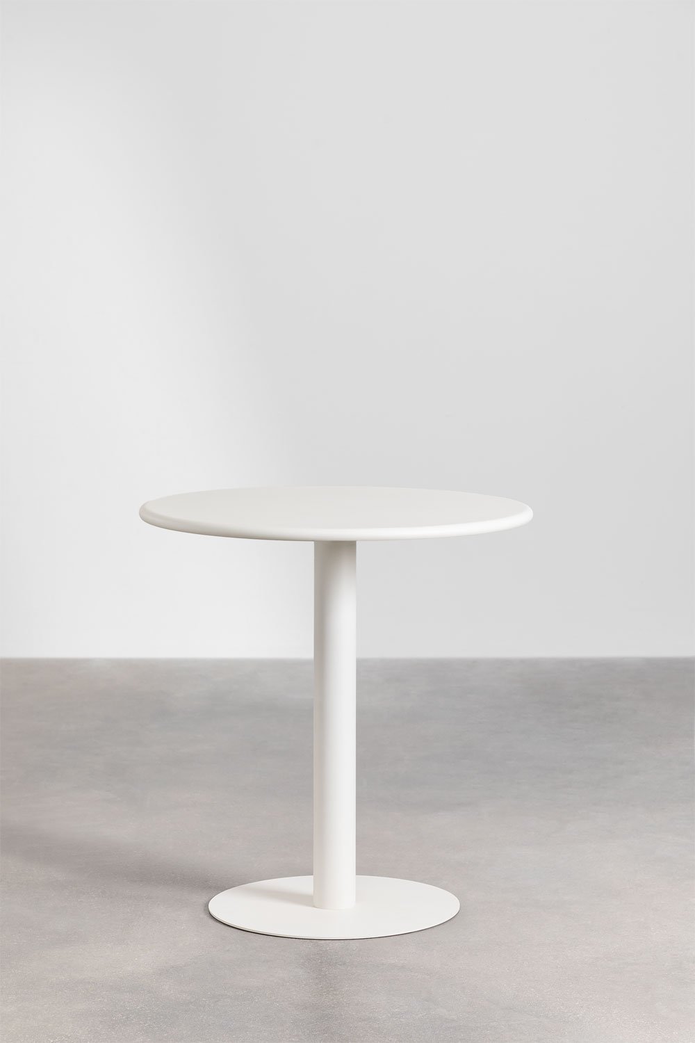 Table de Salle à Manger Ronde en Métal (Ø70 cm) Mizzi, image de la galerie 1