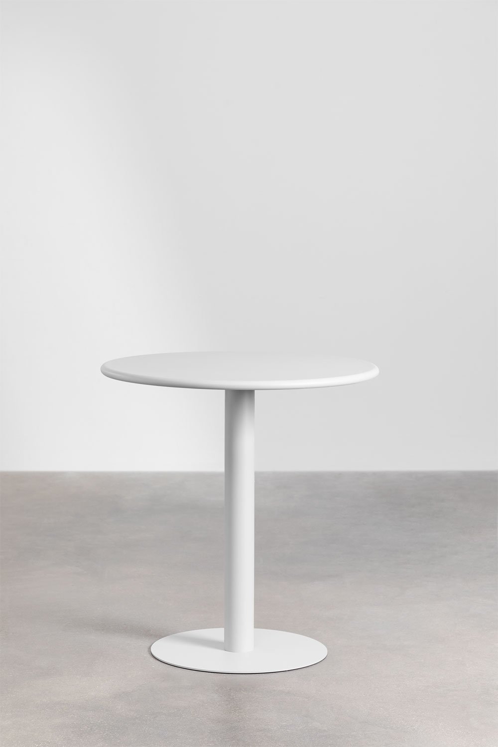 Table de Salle à Manger Ronde en Métal (Ø70 cm) Mizzi, image de la galerie 1