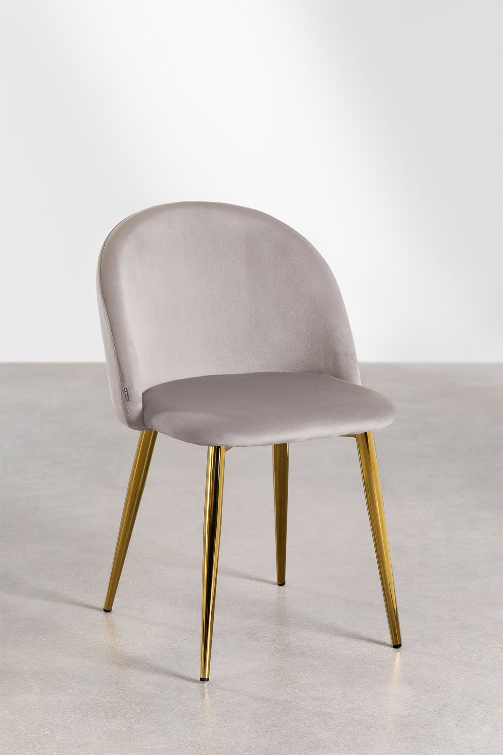lot 4 Chaises en Velours Kana, image de la galerie 1