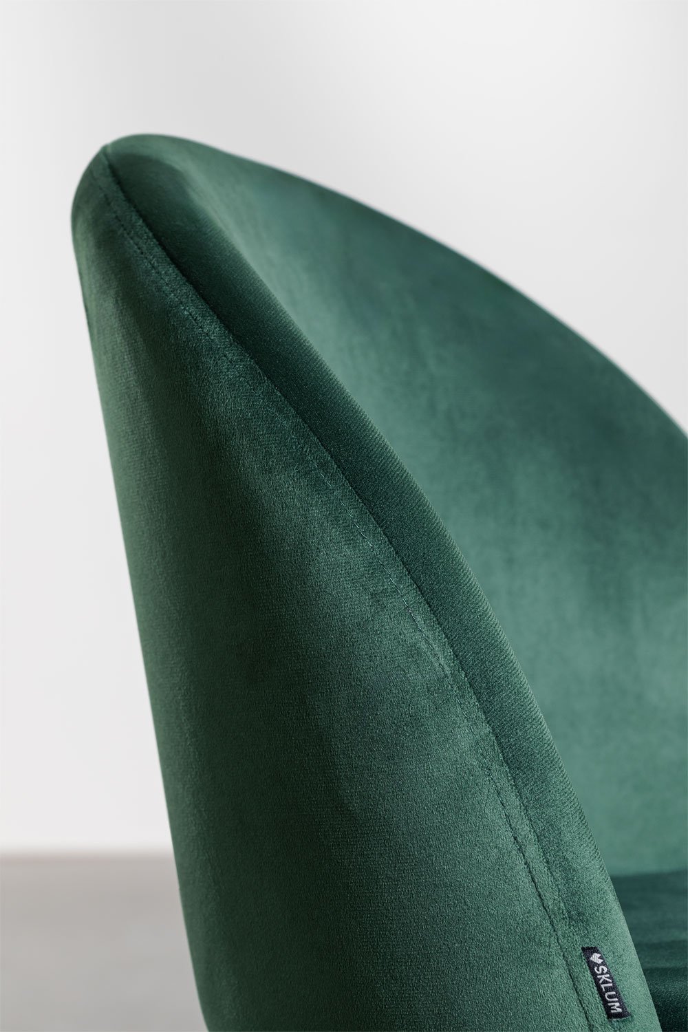 Chaise de salle à manger en velours Kana, image de la galerie 5