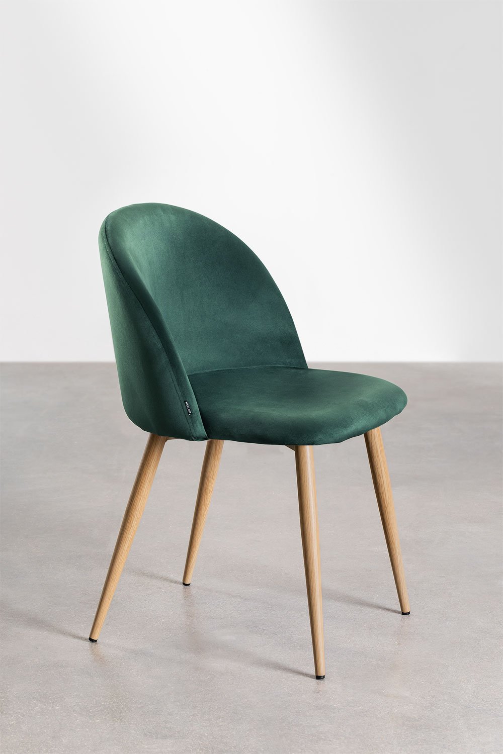 lot 4 Chaises en Velours Kana, image de la galerie 2