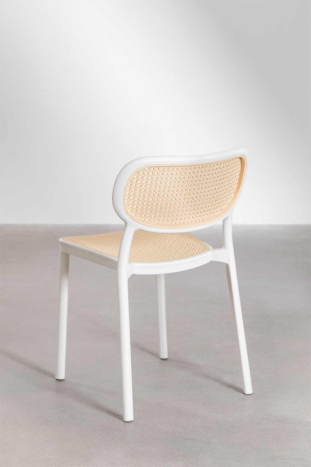 Ensemble table ronde Ø125 cm Valerie et 6 chaises de jardin en aluminium Omara, image de la galerie 9