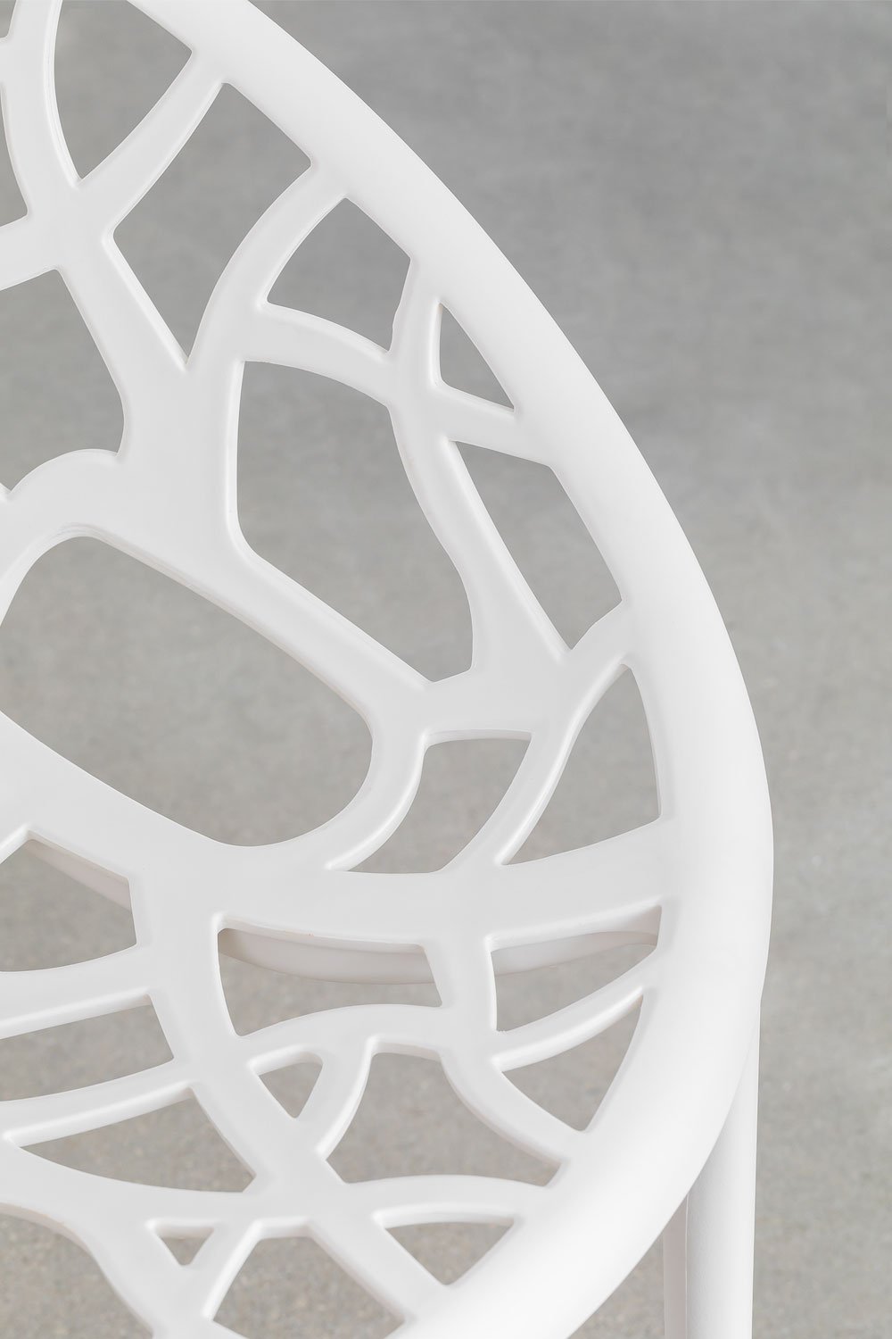 Set de table ronde Ø125 cm en aluminium Valerie et 6 chaises de jardin Ores, image de la galerie 8