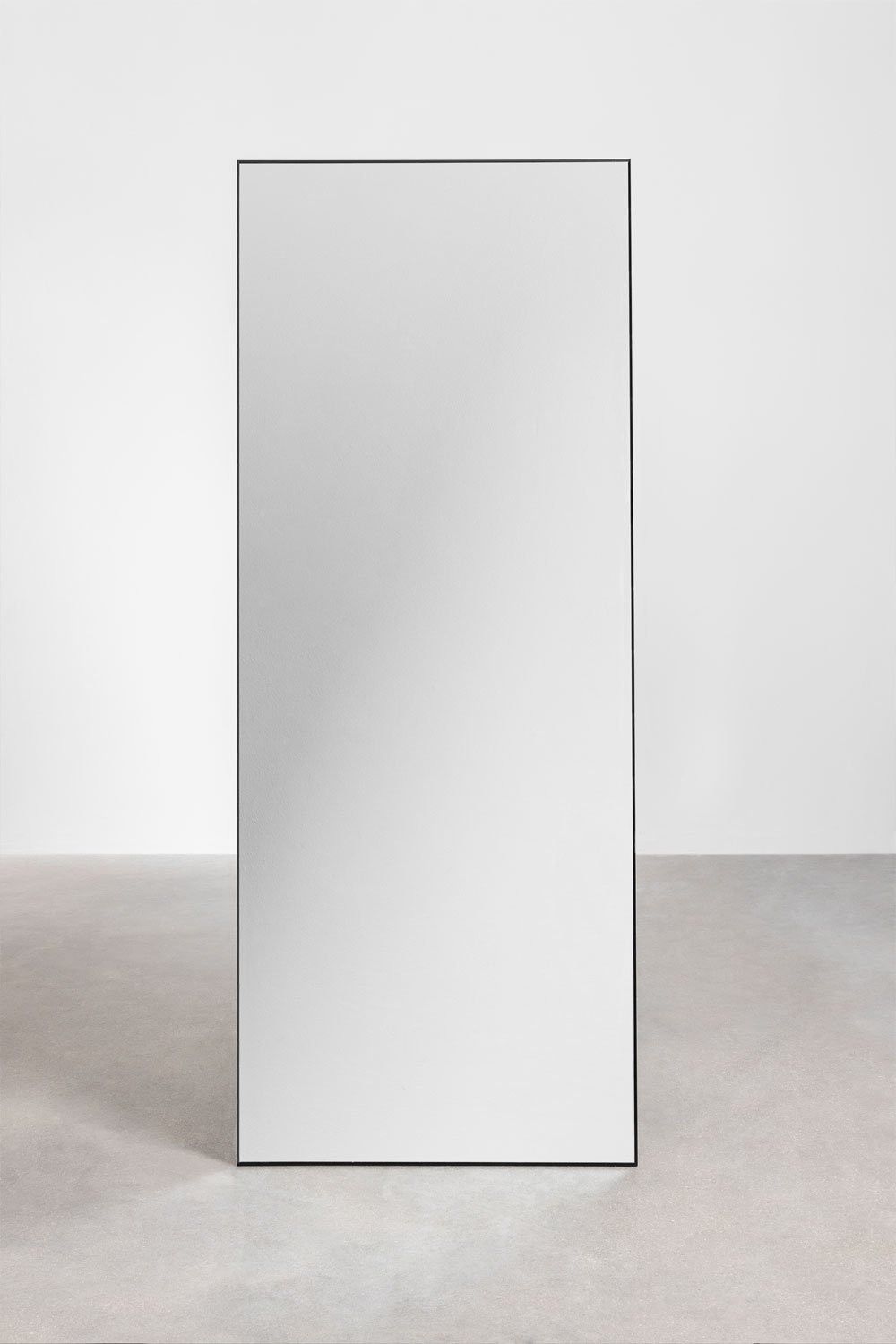 Miroir sur pied en aluminium (80x200 cm) Zastron, image de la galerie 2