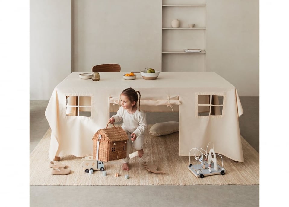 Nappe Casita en Cotton Jenna Kids