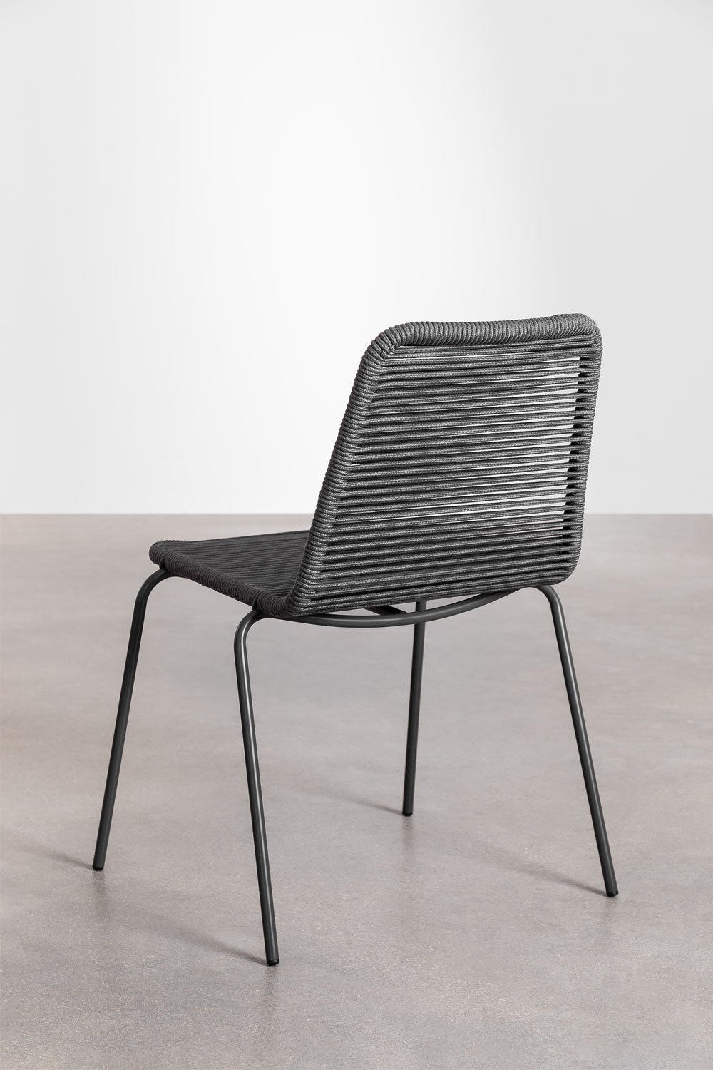 Chaise de salle à manger empilable Mileyd, image de la galerie 5