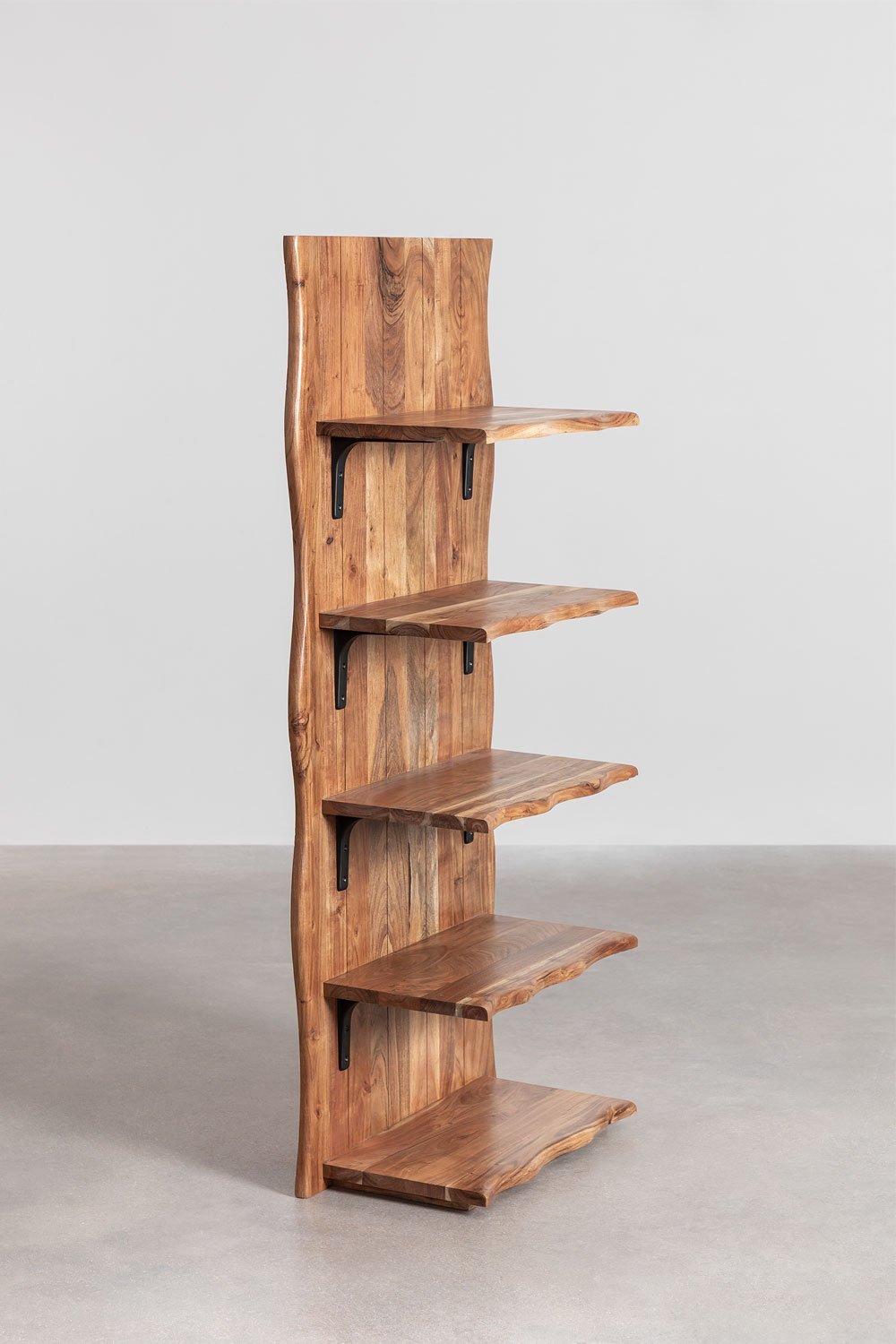 Étagère en bois d'acacia Yago, image de la galerie 3